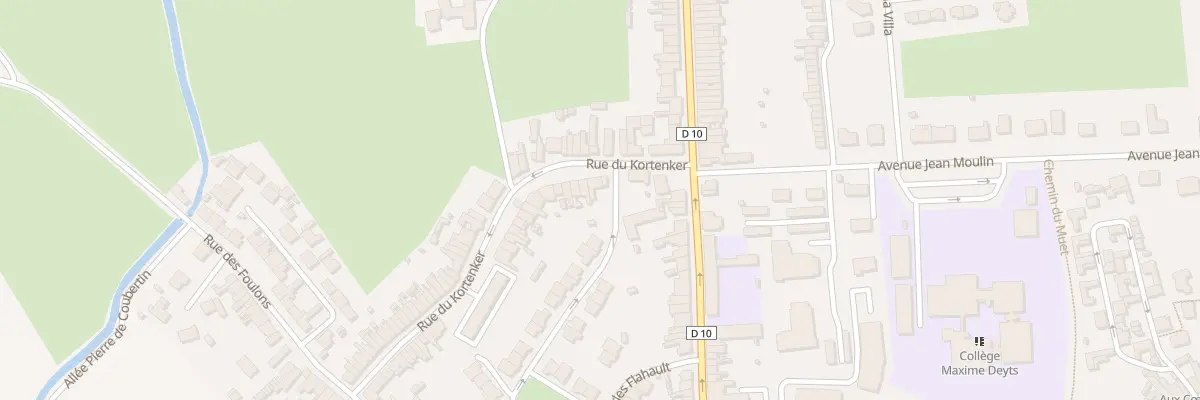 Plan du 58 Rue Kortenker à Bailleul