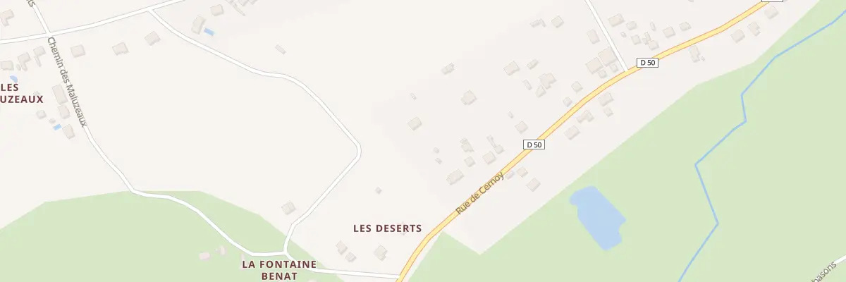 Plan du 66 Rue de Cernoy en Berry à Châtillon-sur-Loire