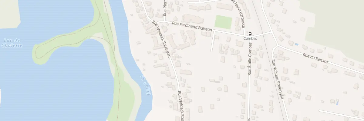 Plan du 50 Rue Waldeck Rousseau à Châlette-sur-Loing