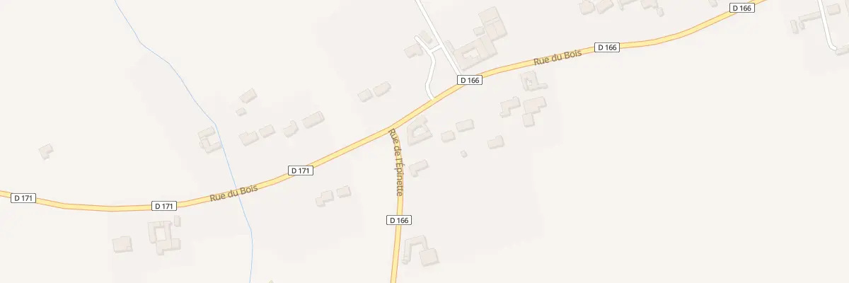 Plan du 2 Rue de l’Epinette à Richebourg