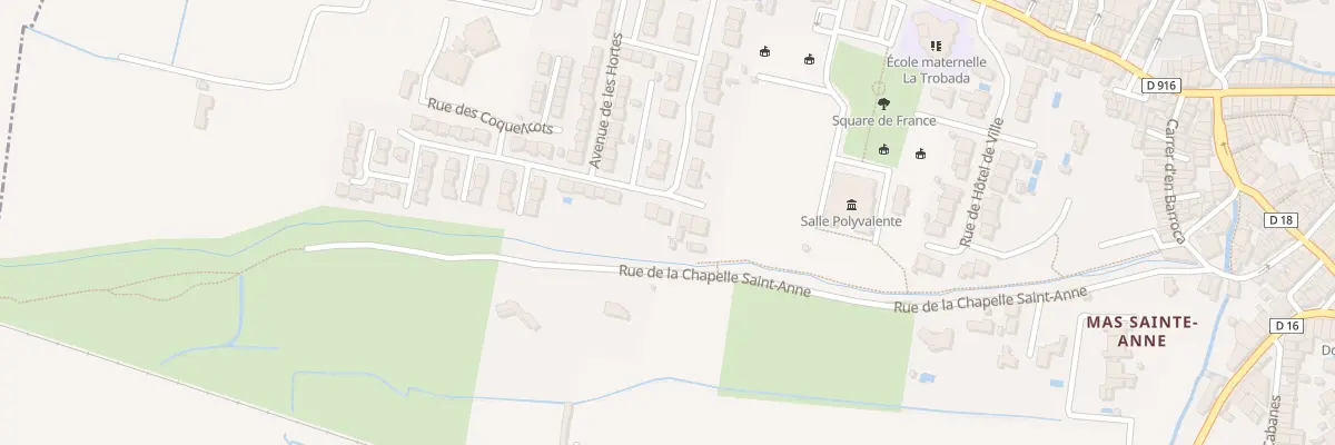 Plan du 26 Rue l’Ensoleille à Saint-Féliu-d’Avall