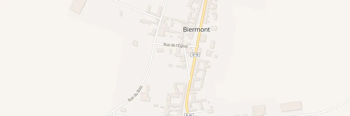 Plan du 5 Rue de l’Eglise à Biermont