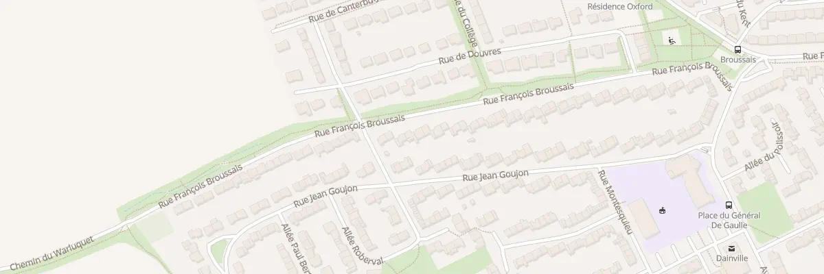 Plan du 106 Rue François Broussais à Dainville