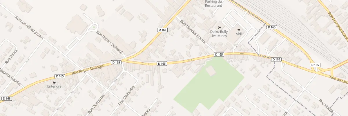 Plan du 1 Rue de Condé à Bully-les-Mines
