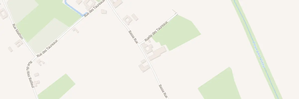 Plan du 37 Vc Basse Rue à La Gorgue