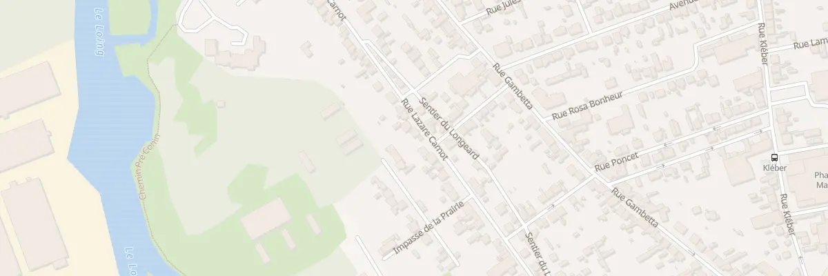 Plan du 28 Rue Lazare Carnot à Châlette-sur-Loing