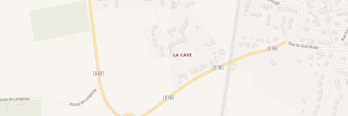 Plan du 4 Rue de la Cave à Nogent-sur-Vernisson
