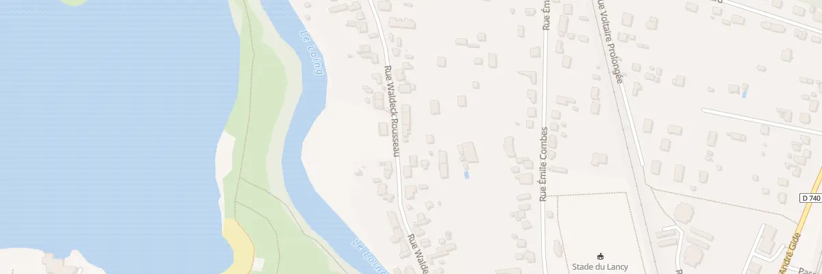 Plan du 32 Rue Waldeck Rousseau à Châlette-sur-Loing