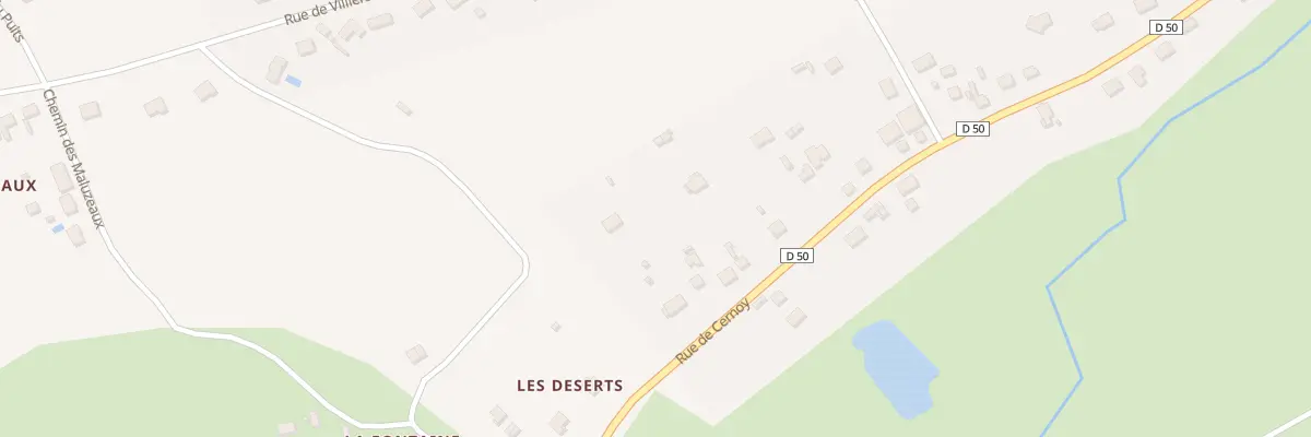 Plan du 64 Rue de Cernoy en Berry à Châtillon-sur-Loire