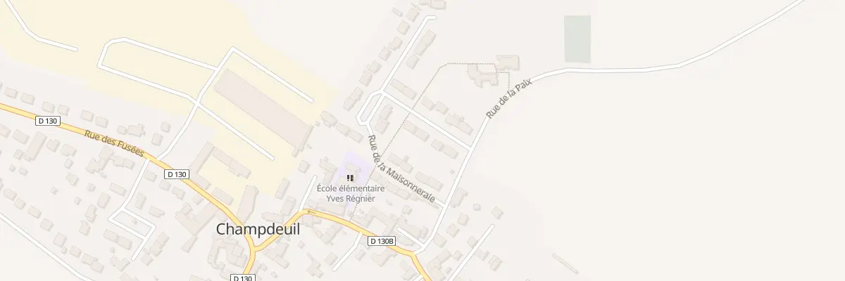 Plan du 7 Rue de la Maisonneraie à Champdeuil