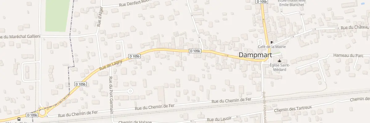 Plan du 53 Rue de Lagny à Dampmart