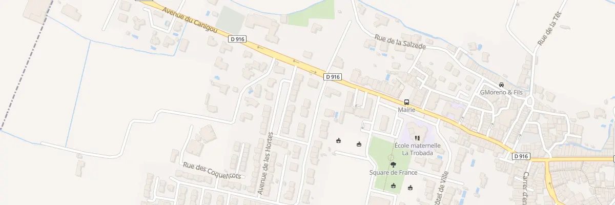 Plan du 2 Rue l’Ensoleille à Saint-Féliu-d’Avall