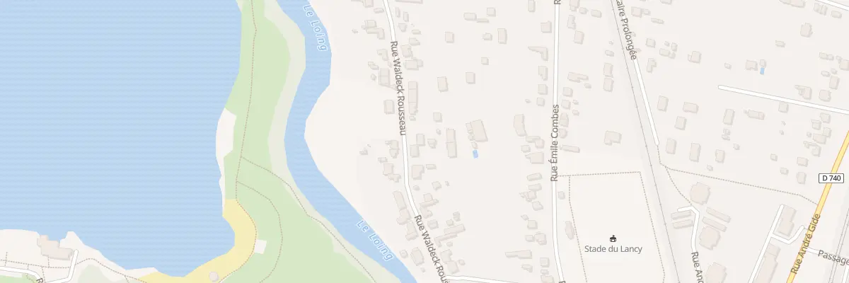 Plan du 28 Rue Waldeck Rousseau à Châlette-sur-Loing