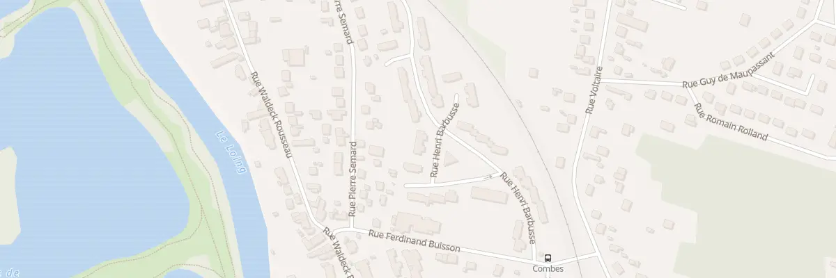 Plan du 33 Rue Henri Barbusse à Châlette-sur-Loing