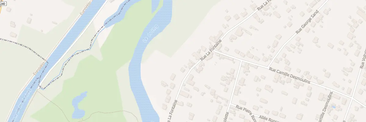 Plan du 41 Rue La Fontaine à Châlette-sur-Loing
