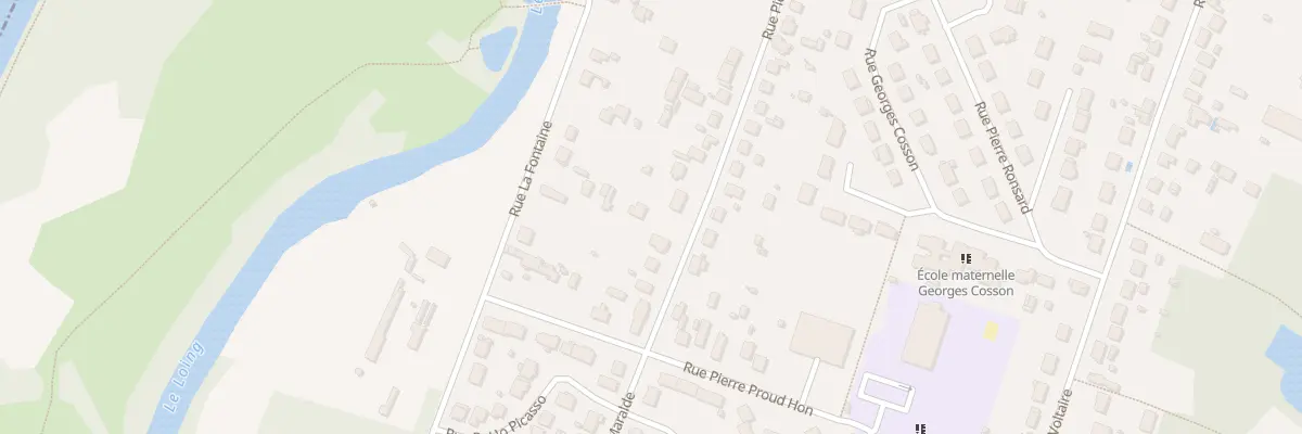 Plan du 10 Rue Pierre Brossolette à Châlette-sur-Loing