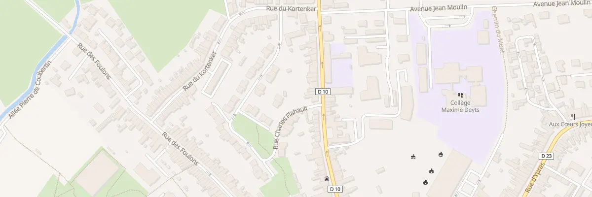 Plan du 45 Rue du Musée à Bailleul