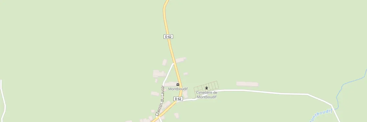 Plan du 5075 Le Bourg à Montboudif