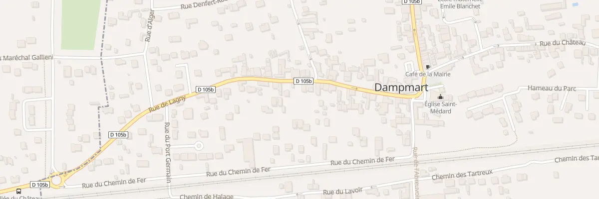 Plan du 51 Rue de Lagny à Dampmart