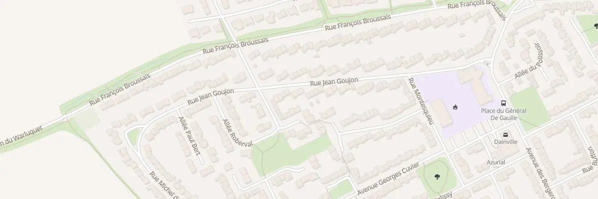 Plan du 36 Rue Jean Goujon à Dainville