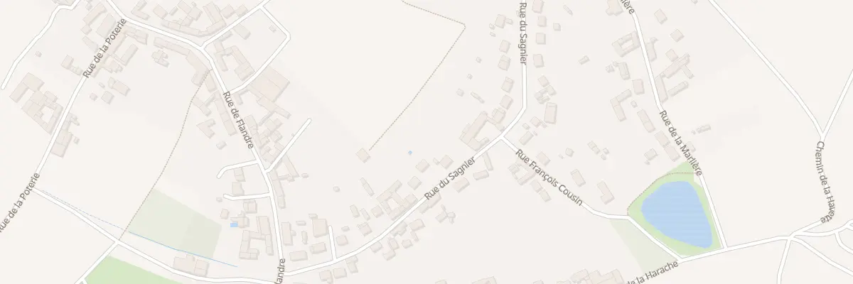 Plan du 225 Rue du Sagnier à Conchy-les-Pots