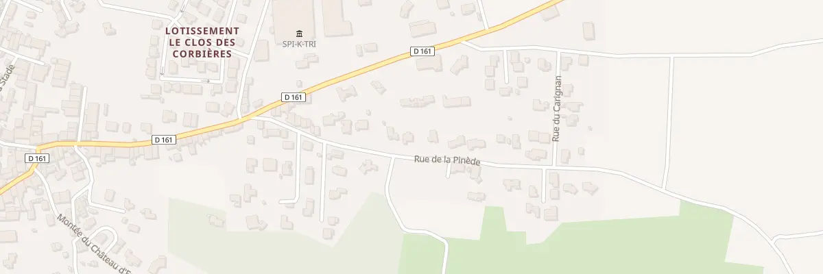 Plan du 23 Rue de la Pinède à Ferrals-les-Corbières