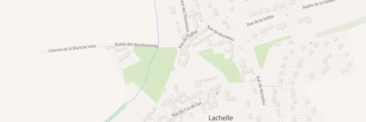 Plan du 5 Rue de l’Église à Lachelle