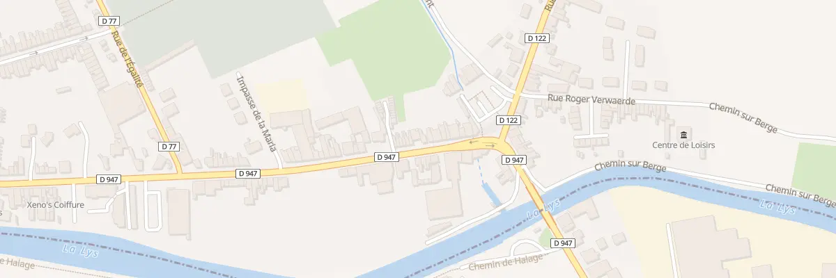 Plan du 109 Rue de Lille à Estaires