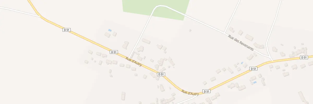 Plan du 58 Rue d’Autry Le Châtel à Châtillon-sur-Loire
