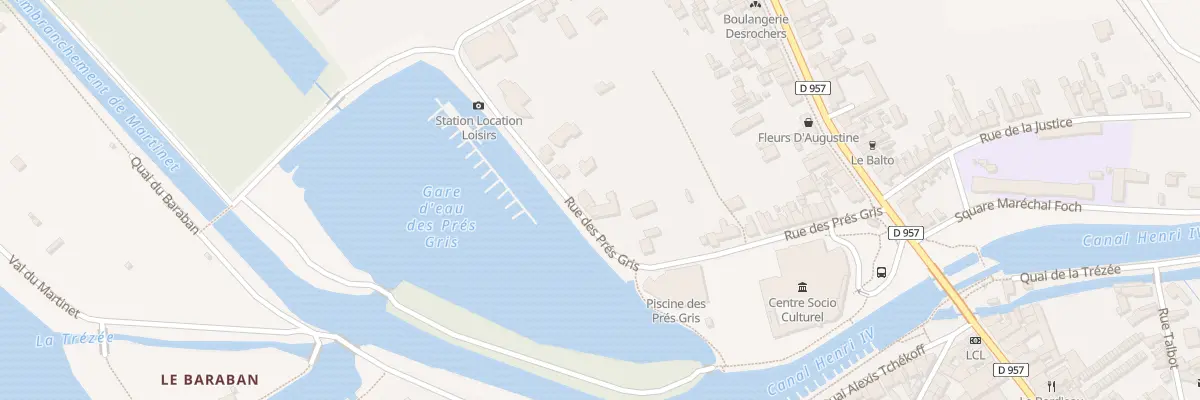 Plan du 28 Rue des Prés Gris à Briare