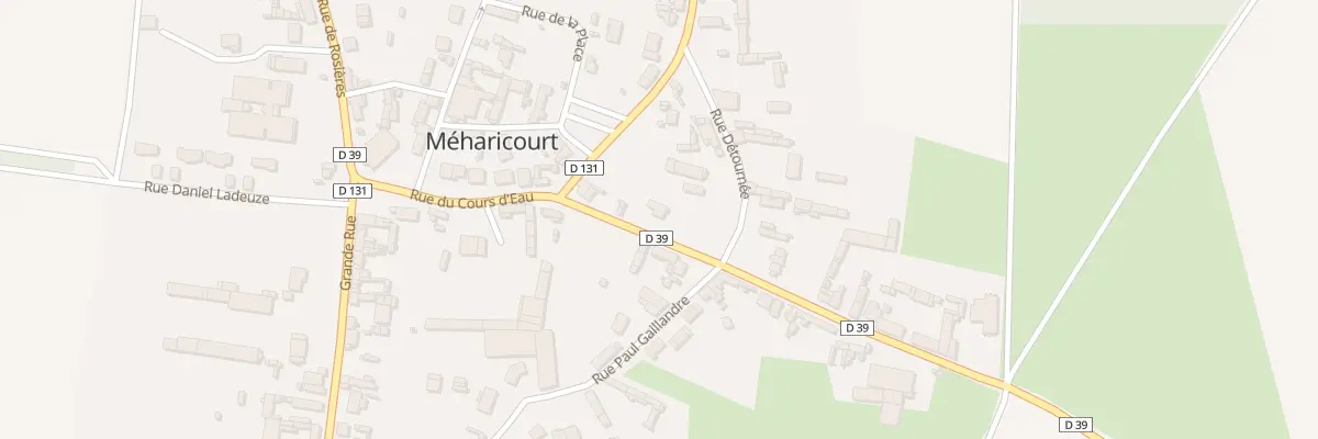 Plan du 3 Rue Odon Dumont à Méharicourt