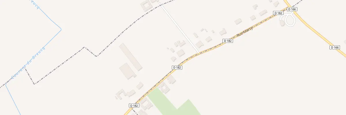 Plan du 2289 Rue Marsy à Vieille-Chapelle