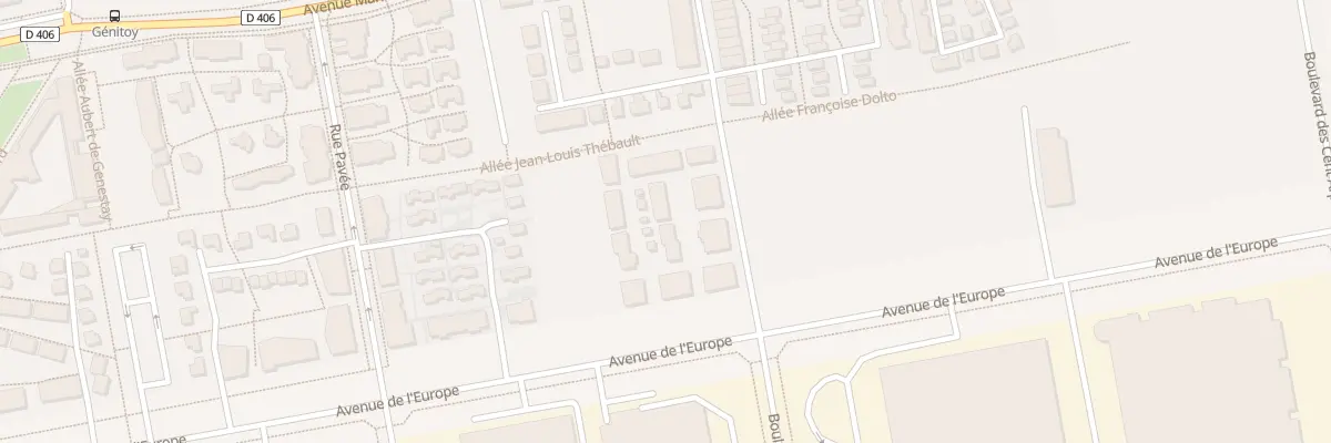 Plan du 37 Av de l’Europe à Bussy-Saint-Georges