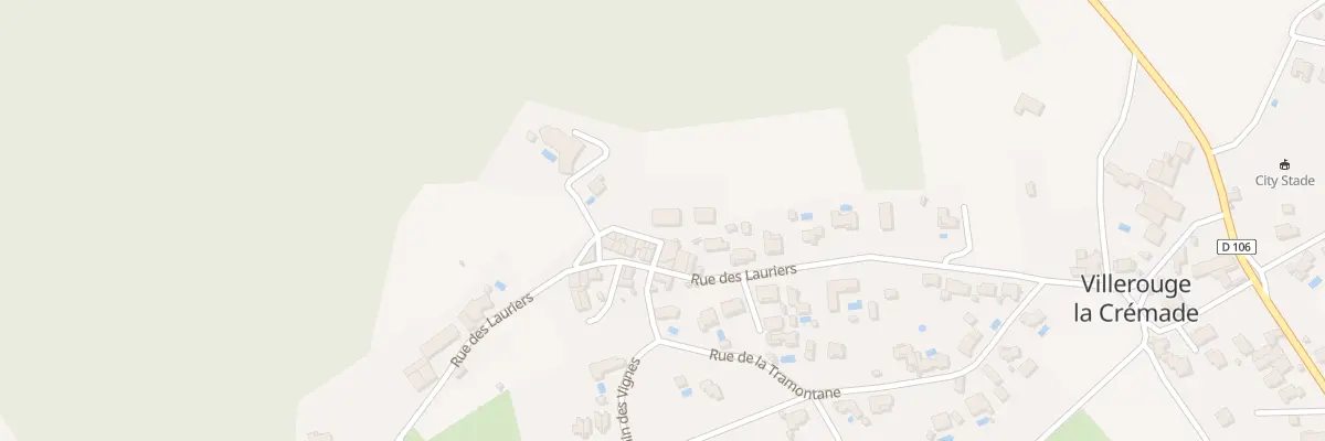 Plan du 9 Rue des Garrigues (Villerouge) à Fabrezan