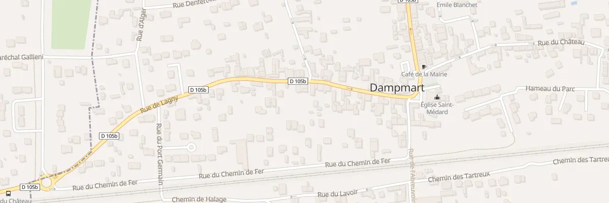 Plan du 49 Rue de Lagny à Dampmart