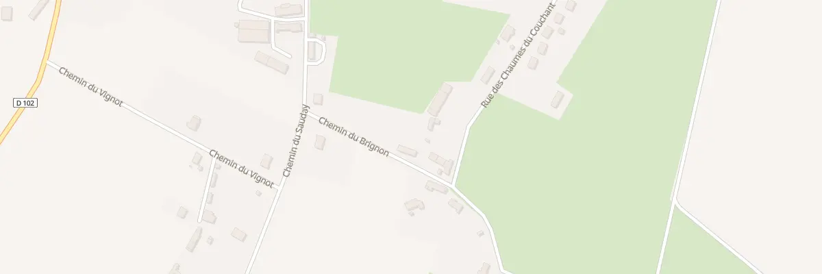 Plan du 9005 Che du Brignon à Cornusse