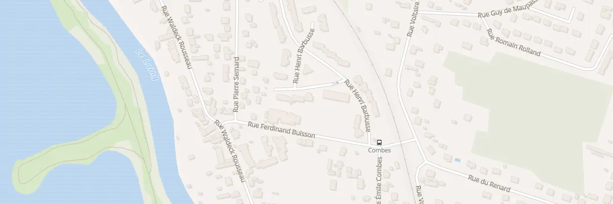 Plan du 15 Rue Henri Barbusse à Châlette-sur-Loing