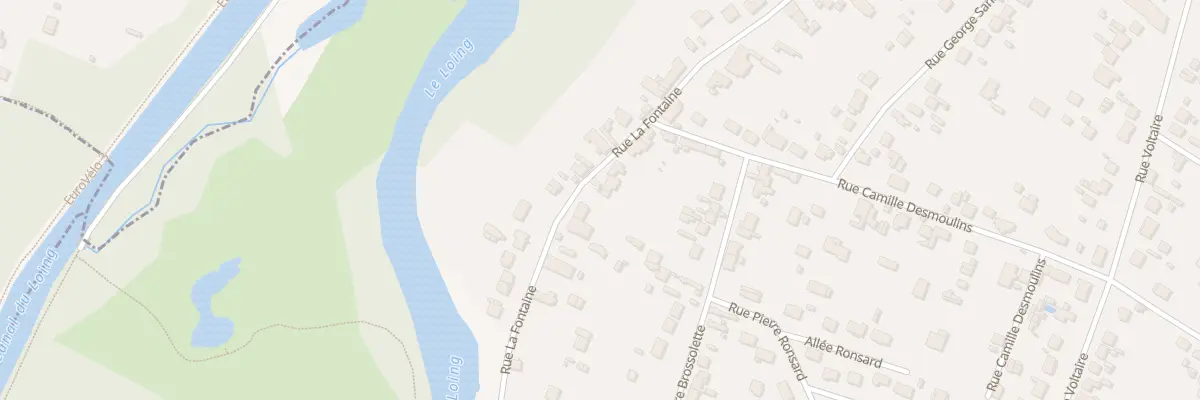 Plan du 64 Rue La Fontaine à Châlette-sur-Loing