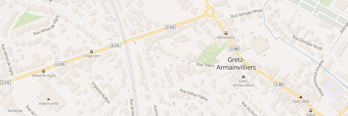 Plan du 40 Rue Arthur Papon à Gretz-Armainvilliers
