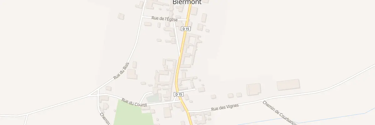 Plan du 46 Rue des Tilleuls à Biermont
