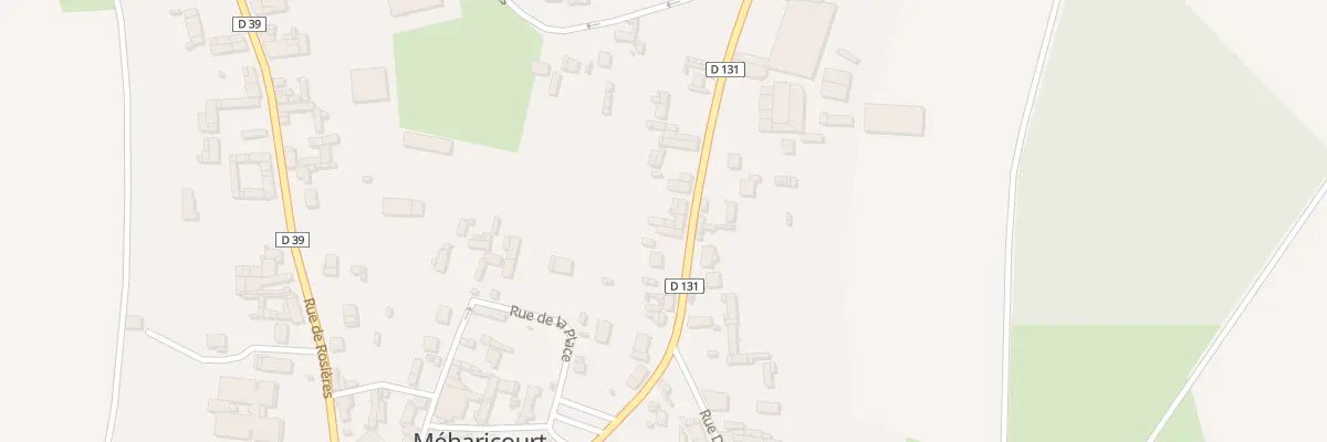 Plan du 21B Rue de Lihons à Méharicourt