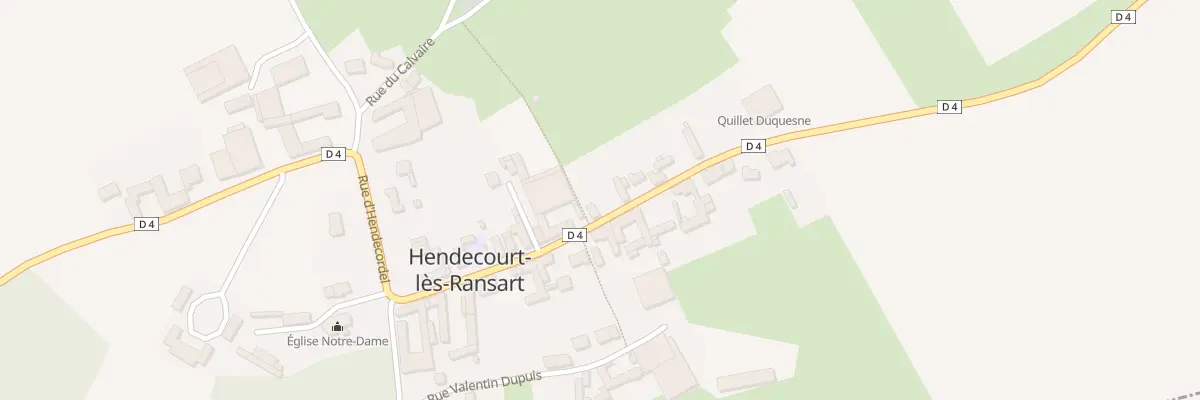 Plan du 17 Rue le Sergeant à Hendecourt-lès-Ransart