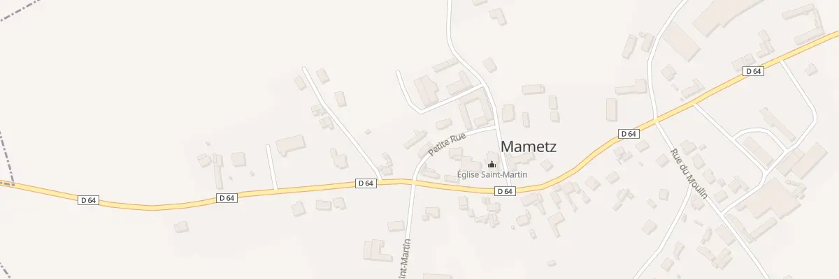 Plan du 1 Ptr Petite Rue à Carnoy-Mametz
