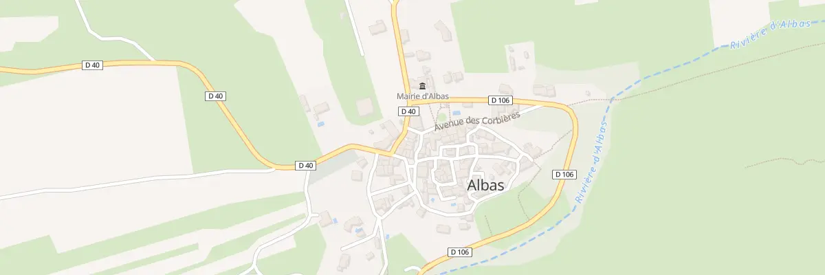 Plan du 5 Rue de la Fontaine à Albas