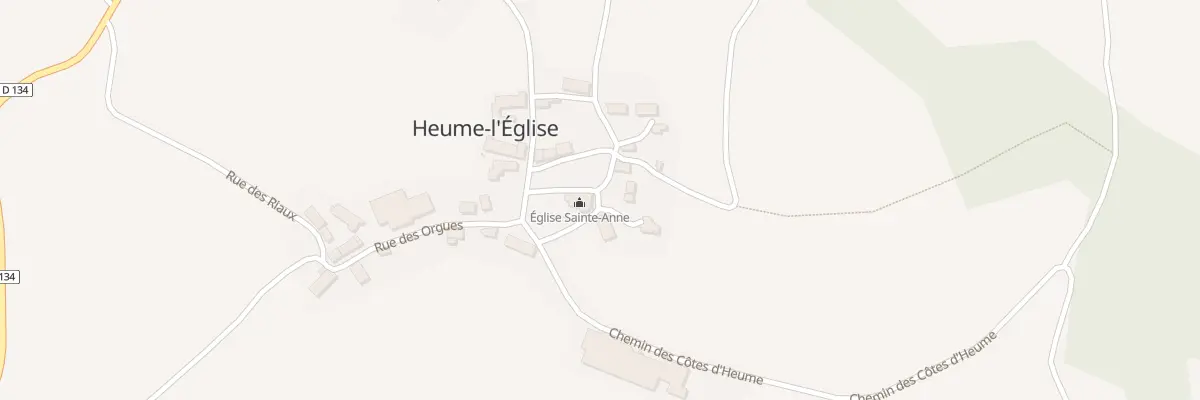 Plan du 5012 Bourg de Heume l’Eglise à Heume-l’Église