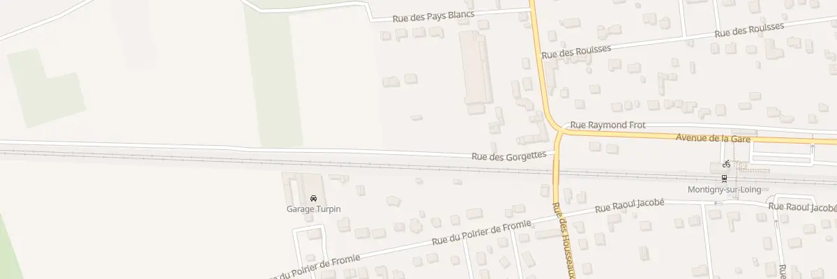 Plan du 17 Rue des Gorgettes à Montigny-sur-Loing