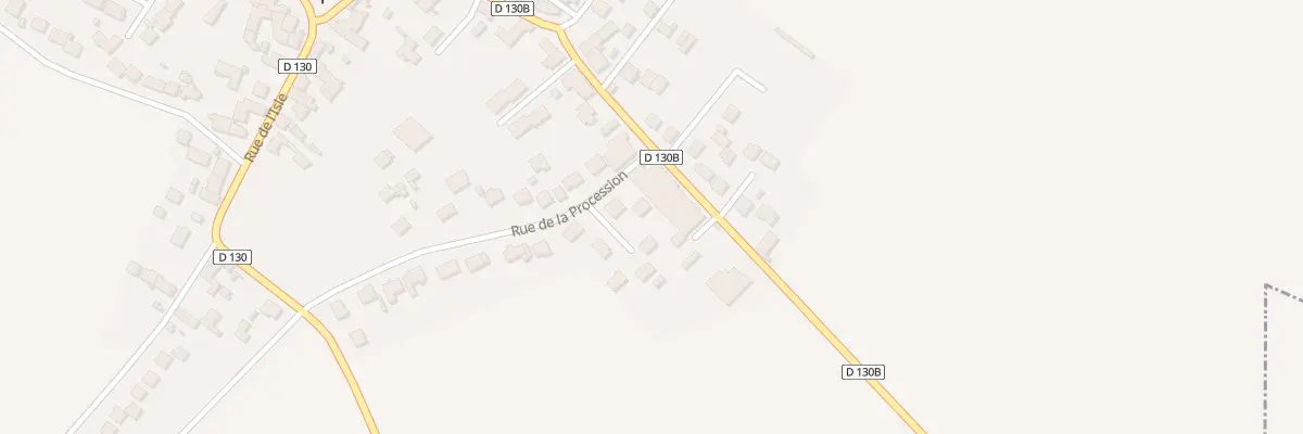 Plan du 2 Rue de la Procession à Champdeuil