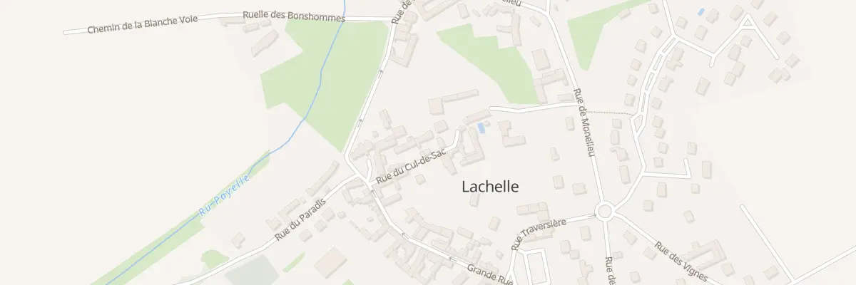 Plan du 5 Rue du Cul de Sac à Lachelle