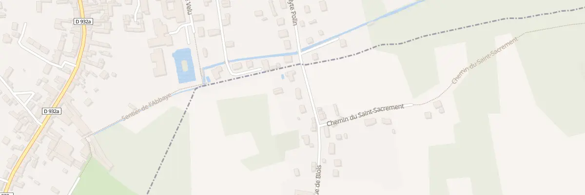 Plan du 25B Rue de Blois à Saint-Vaast-de-Longmont