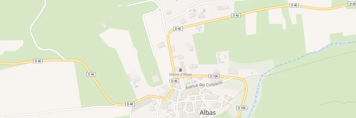 Plan du 2B Rte du Prat à Albas